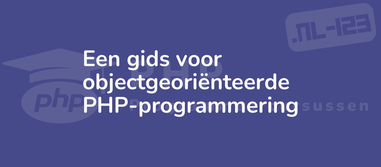 modern computer code illustration with php logo and colorful lines representing object oriented programming 4k resolution