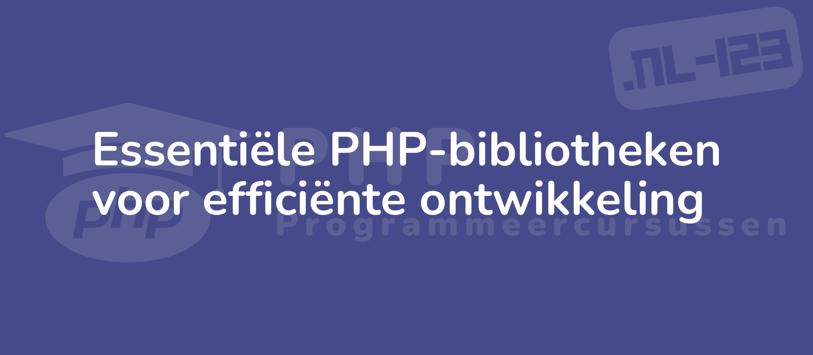 dynamic representation of essential php libraries for efficient development featuring modern coding environment and vibrant visuals