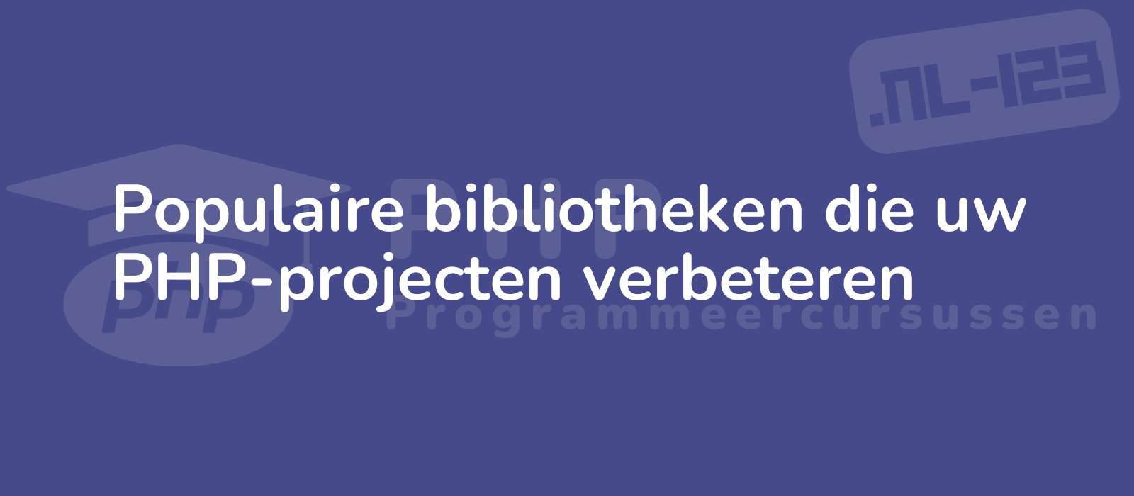 eye catching image featuring popular libraries enhancing php projects with vibrant colors and intricate details showcasing advancement